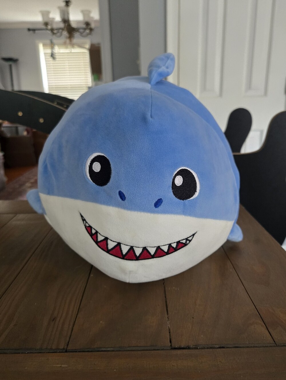 Cute Blue Shark Plush Smoochy Pals